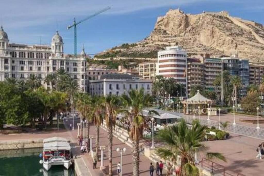 Apartamento Boutique Centrico A 5 Min Playa Alicante Eksteriør billede