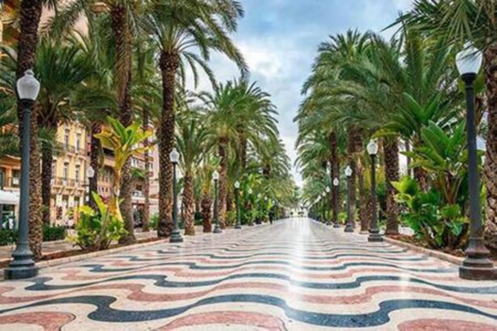 Apartamento Boutique Centrico A 5 Min Playa Alicante Eksteriør billede